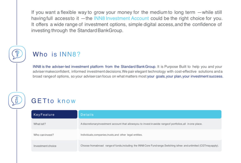 Inn8 INN8 - Investment Account - Croisfin